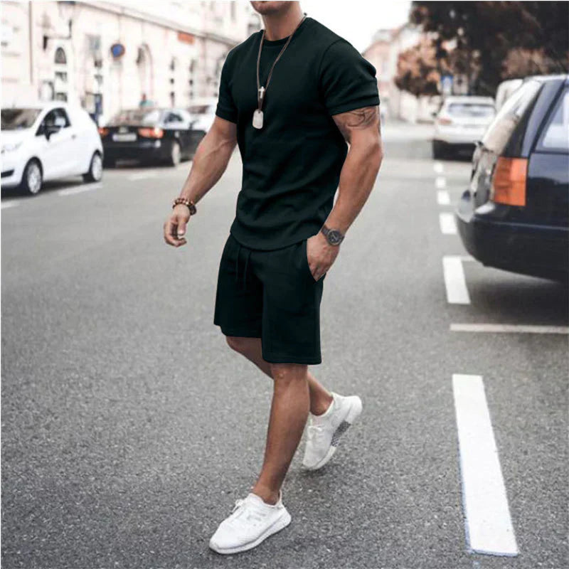 Tenue Été Homme – Chemise Décontractée & Short Slim