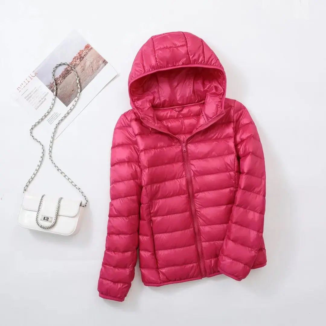 Parka femme polaire bleu foncé