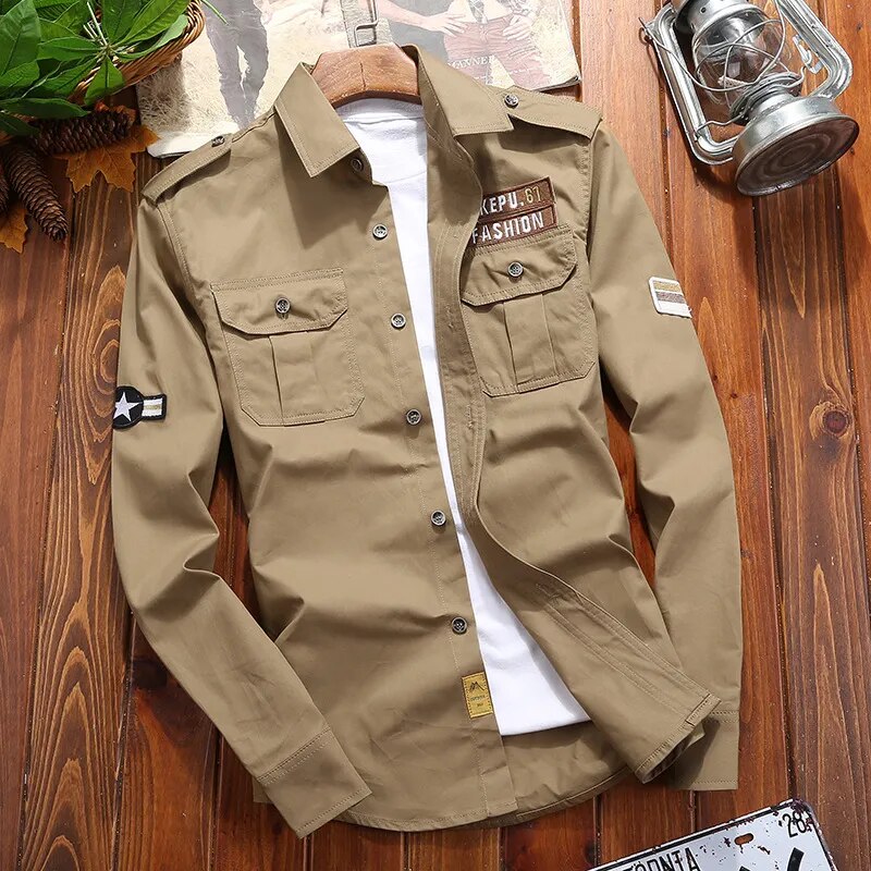 Chemise Cargo Classique pour Homme