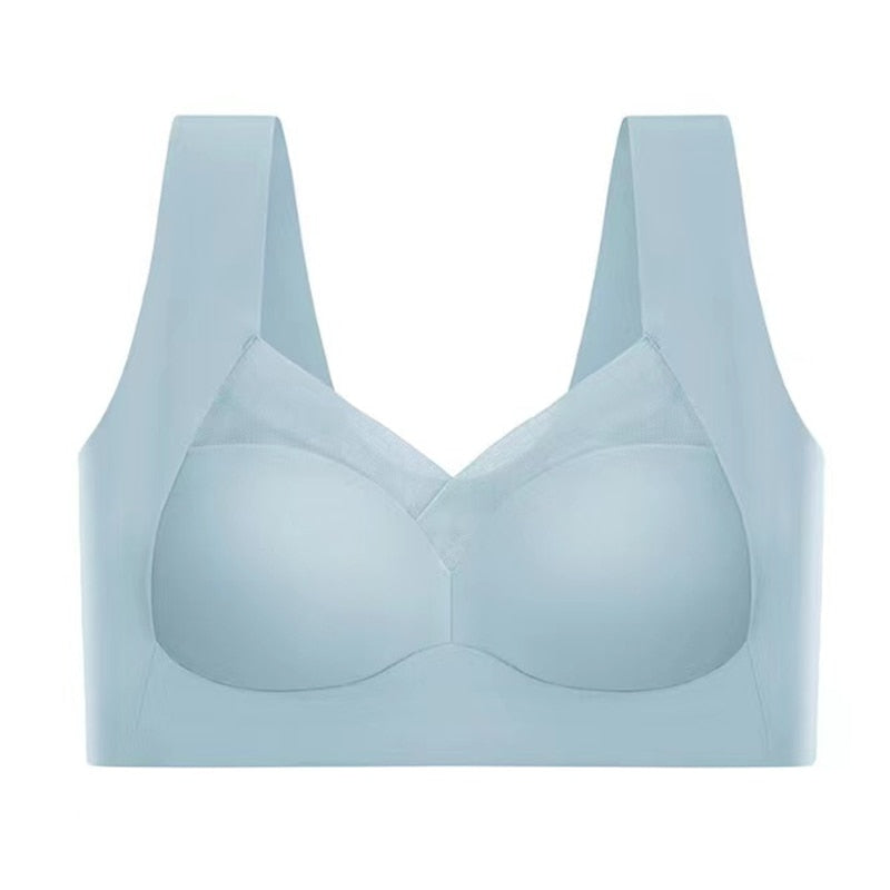 Soutien-gorge confort sans couture femme taille forte