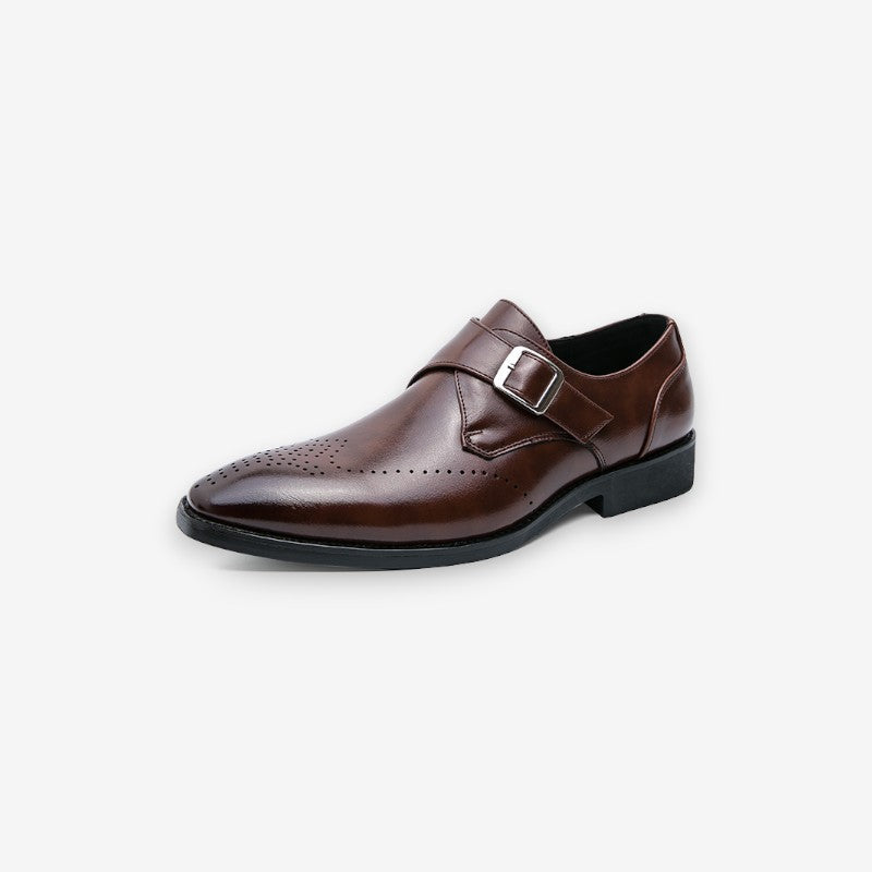 Chaussures Chic Talon Bloc et Bout Effilé pour Femme