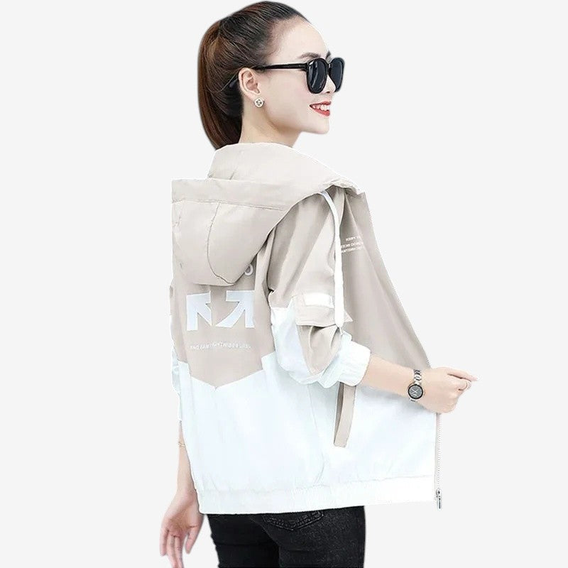 Veste à capuche oversize confortable avec poches profondes
