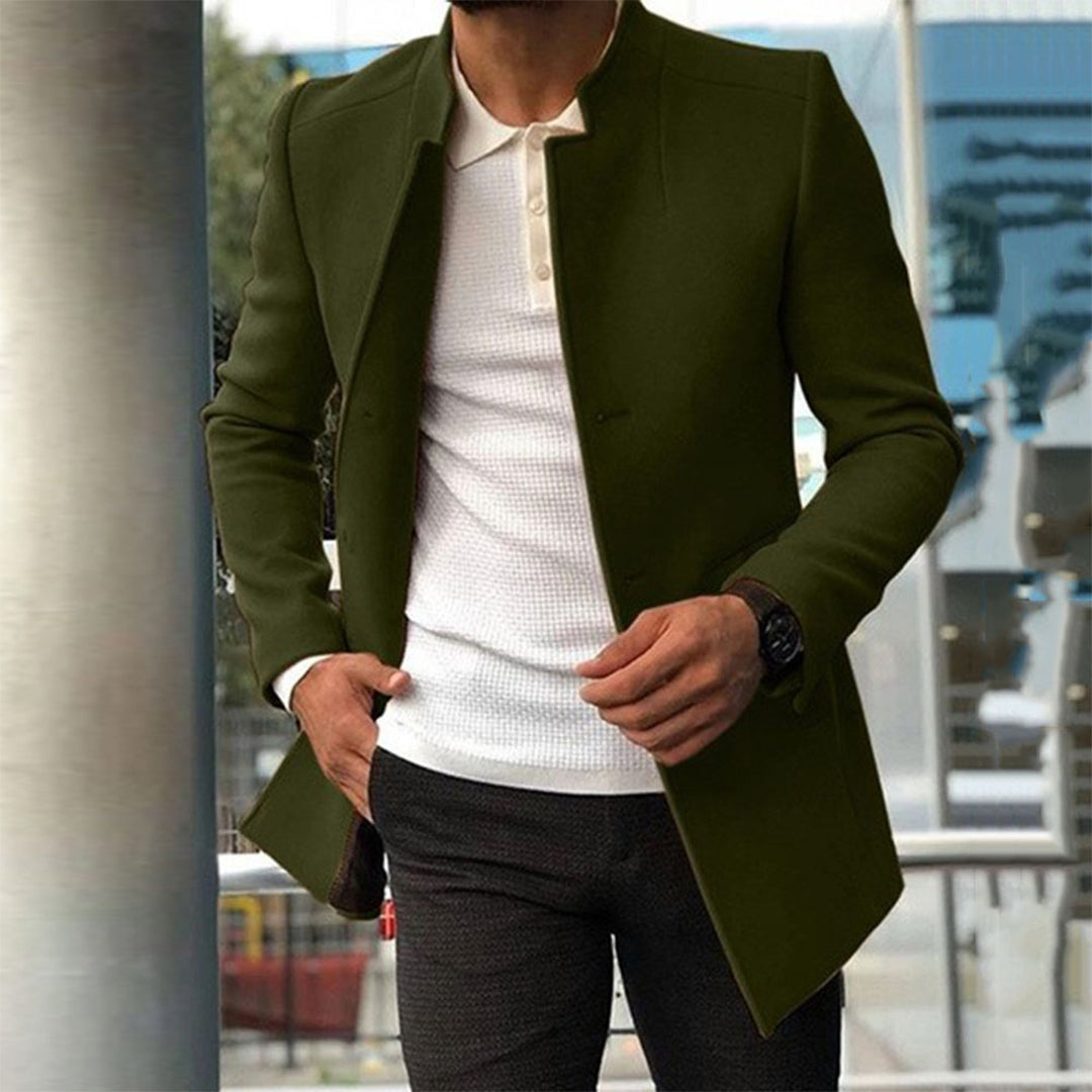Manteau Homme Beige Chic à ColMontant