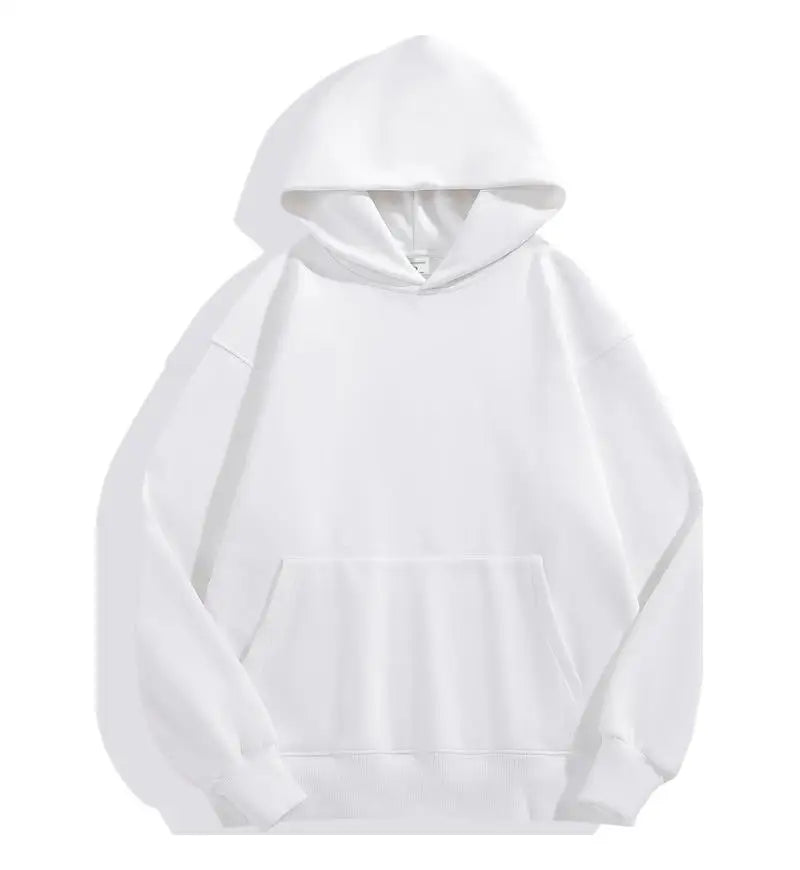 Sweat à Capuche Mixte Noir Avant Poche