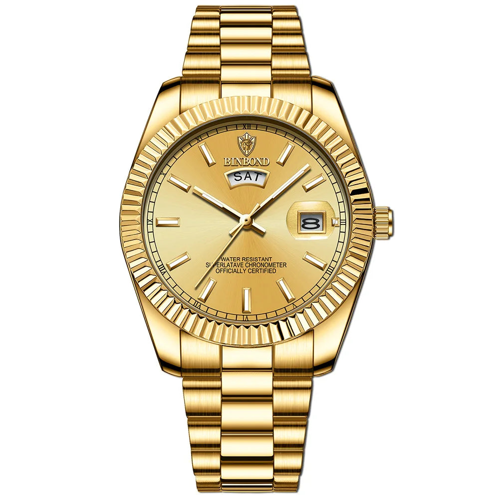 Montre Homme Acier Inoxydable Date