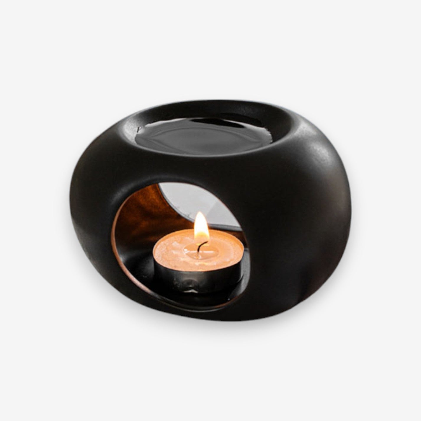 Bougeoir Chauffant Parfum avec Diffuseur d'Huiles Essentielles Décoratif