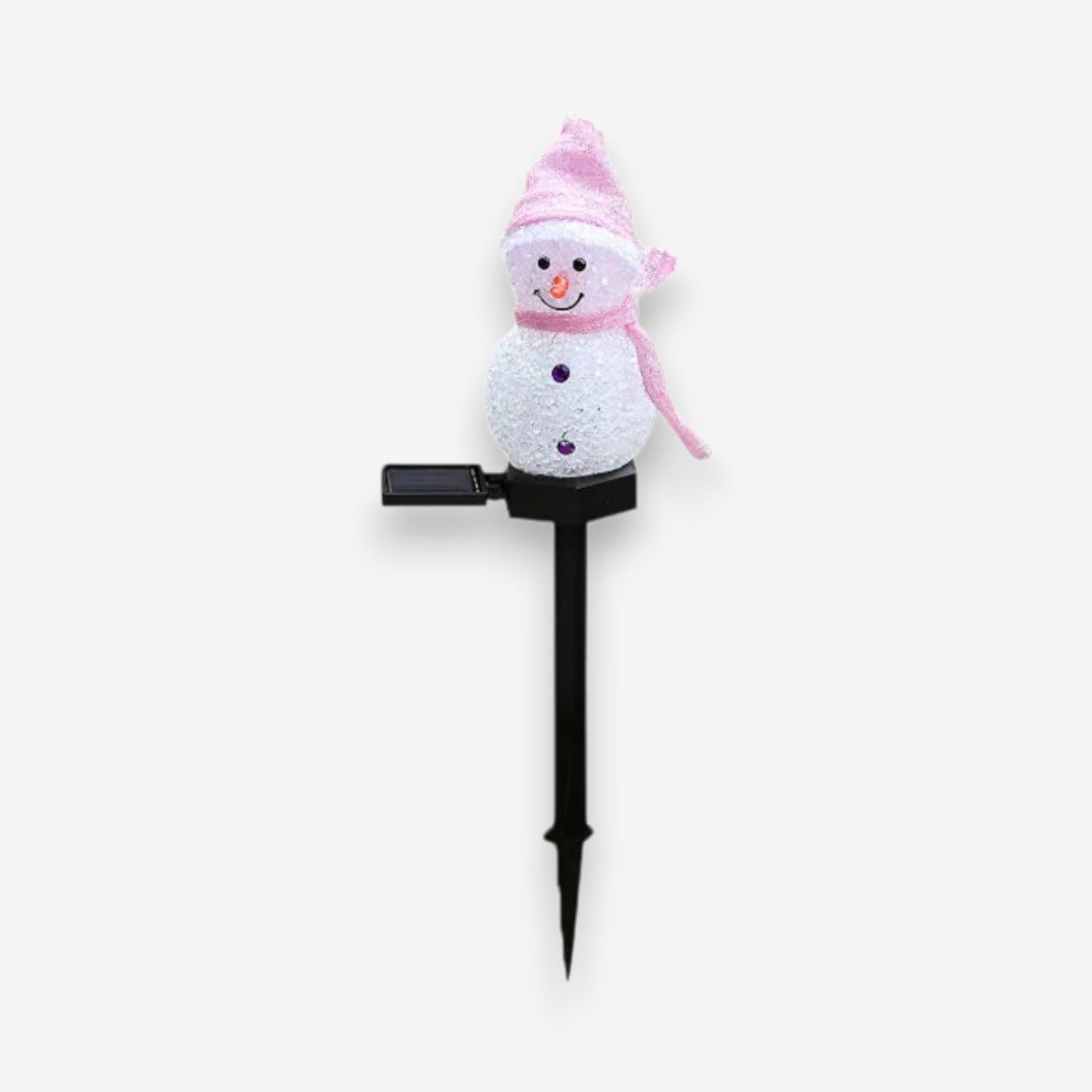 Lumière Solaire de Noël Bonhomme de Neige