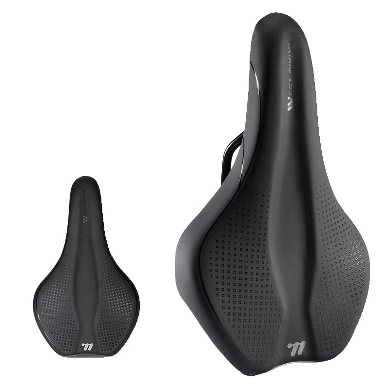 Selle Vélo Confort Noir Découpé