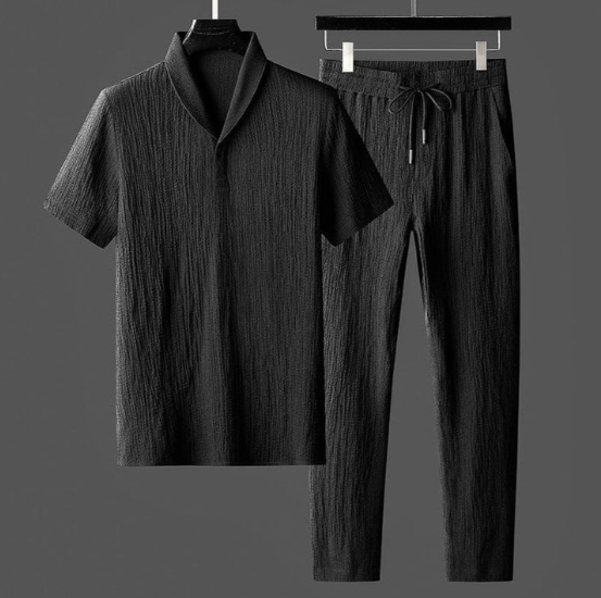 Costume Homme Élégant à Fermeture Éclair