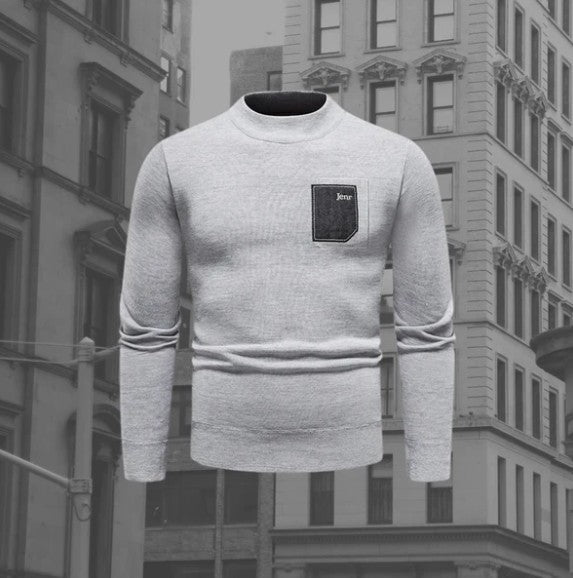 Pull Homme Col Rond Élégant pour Tous les Jours