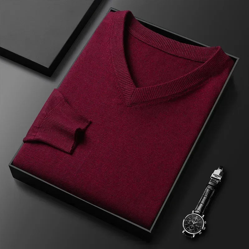 Pull Femme Laine Douce Col Rond Marine