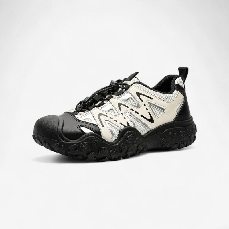Chaussures Ville Confort avec Semelle Grip et Lacets Réglables