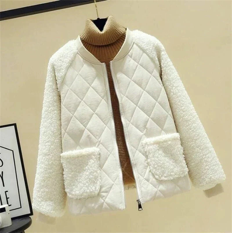 Manteau Femme Hiver Élégant à Fermeture Double