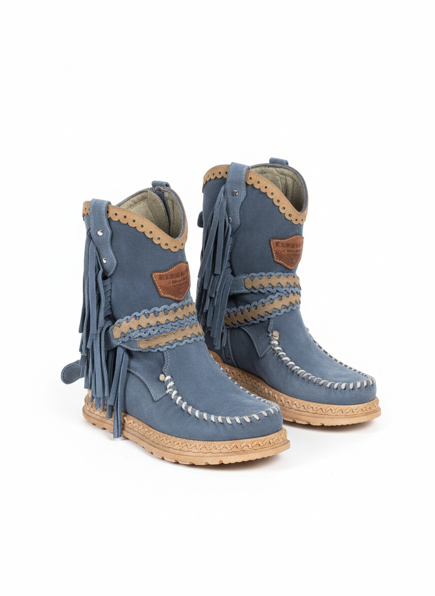 Chaussures Femme Suédoises - Sneakers Douces avec Semelle Élastique & Grip