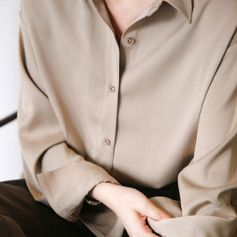 Blouse Féminine Rétro Élégante