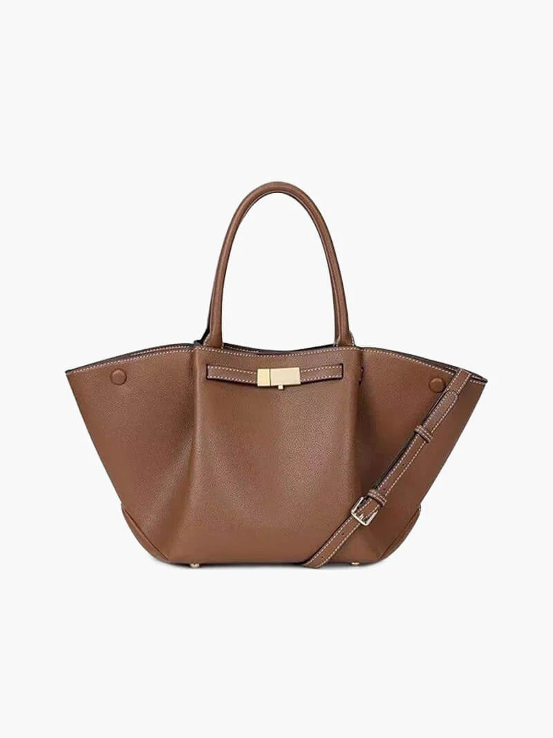 Sac à Main Grand Volume avec Brette pour Femme