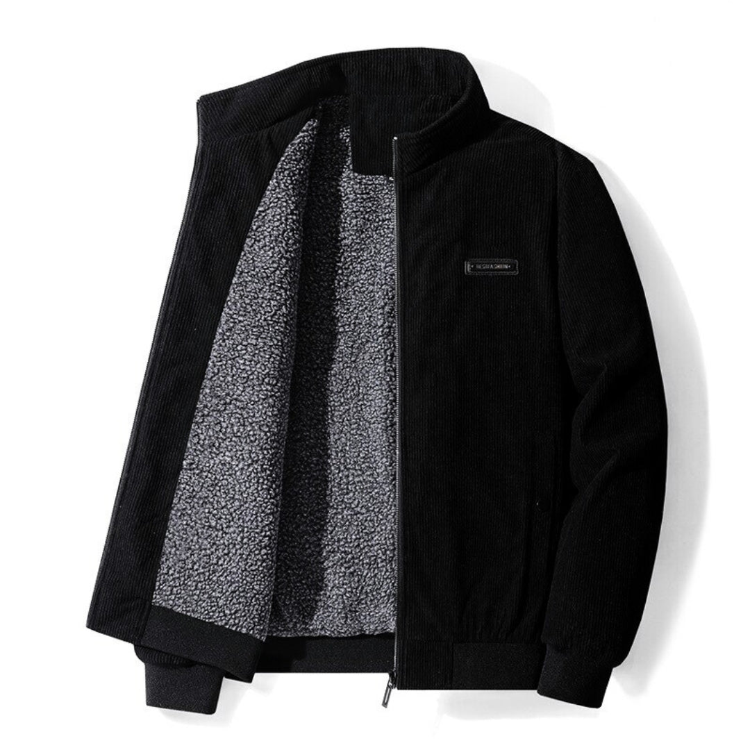 Veste Velours Élégante Homme Vert Foncé