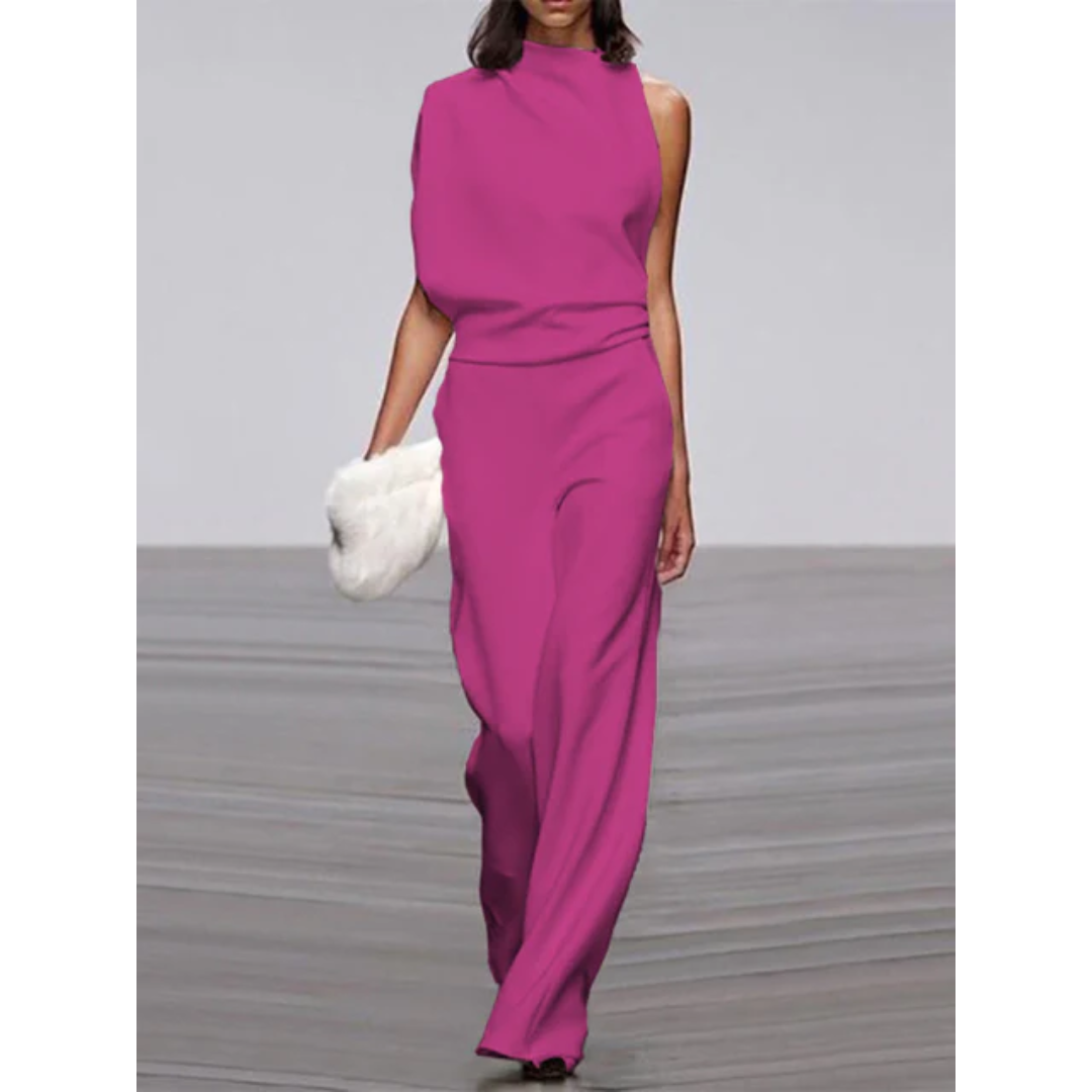 Robe de détente femme col rond sans manches