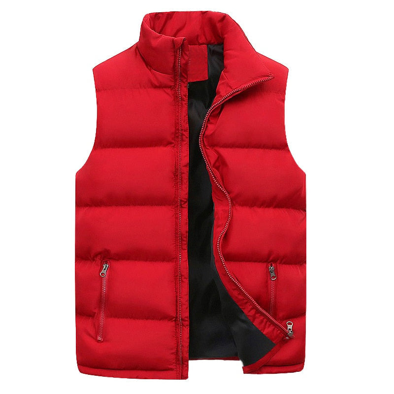 Gilet Homme Matelassé Chic avec Doublure Polaire & Poches Cachées