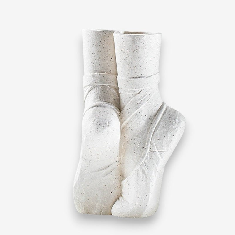 Vase Déco Chaussure de Danse Élégante