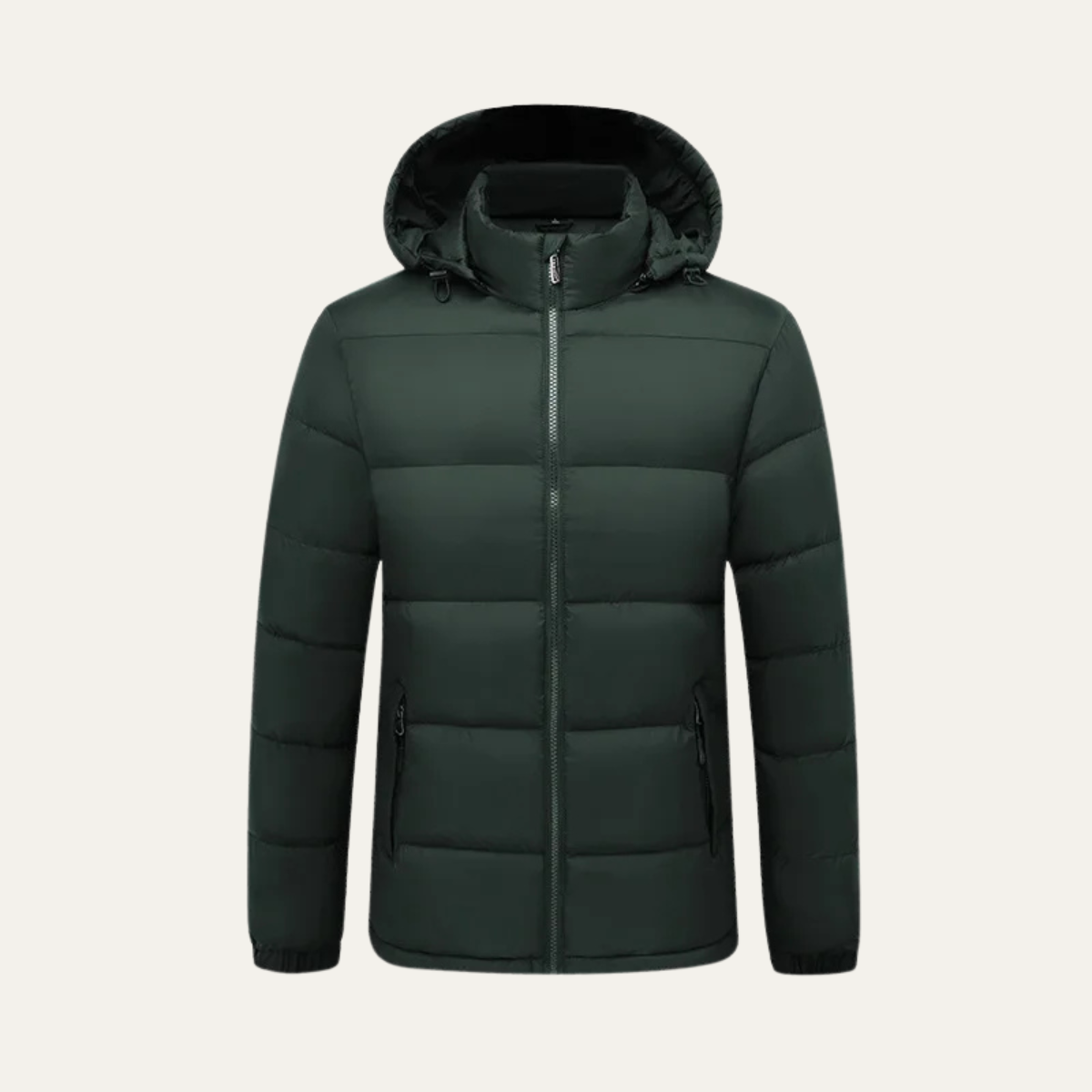 Doudoune classique pour homme, longueur taille