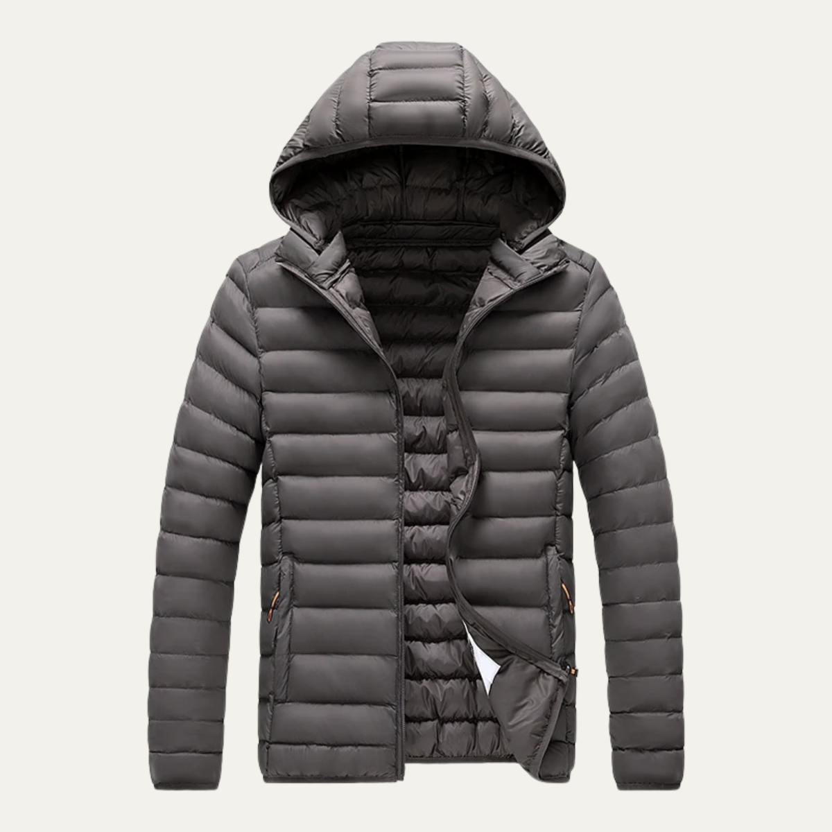 Doudoune légère à capuche pour homme