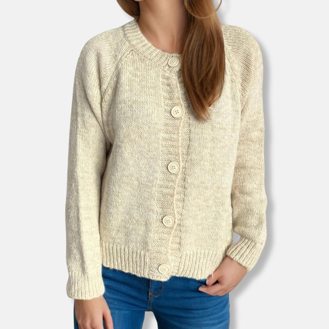 Gilet court boutonné pour femme