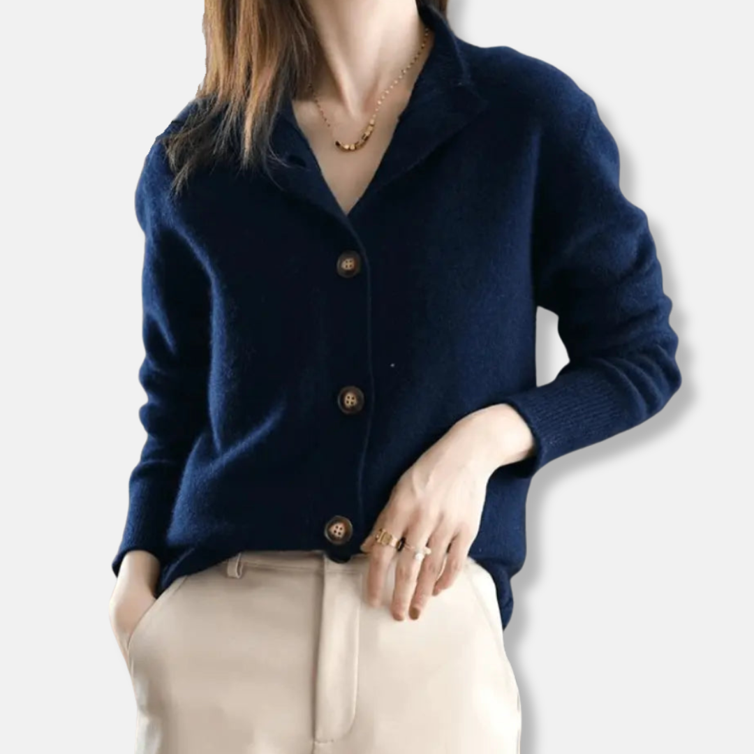 Gilet court et confortable pour femme