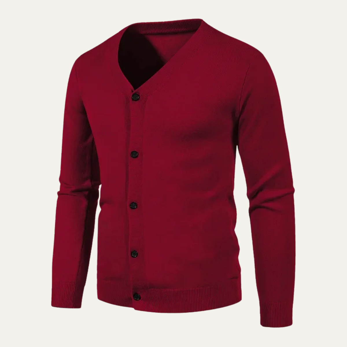 Gilet léger à col en V pour homme