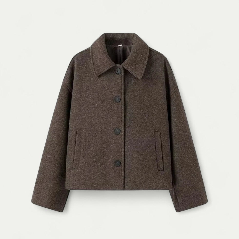 Manteau court tailleur pour femme