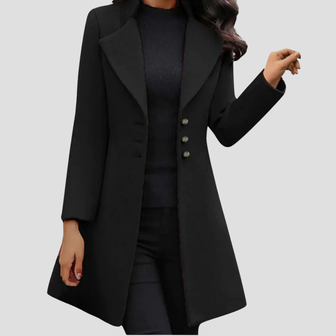 Manteau trapèze élégant pour femme