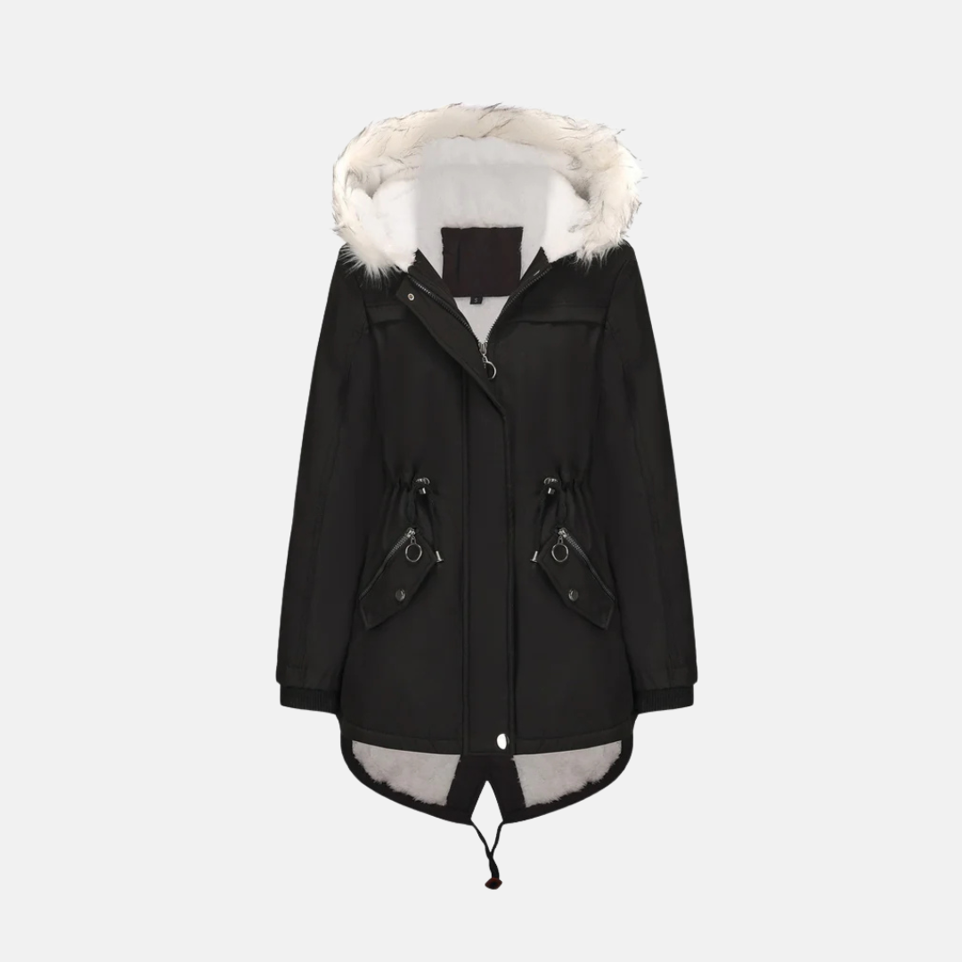 Parka mi-longue chaude pour femme
