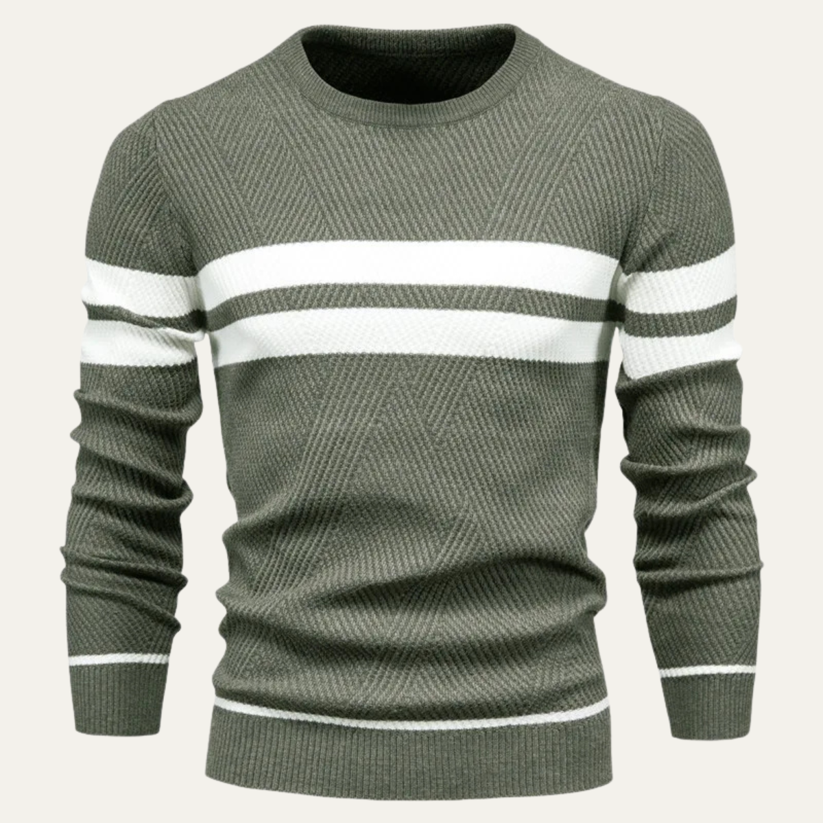 Pull-over léger en maille pour homme