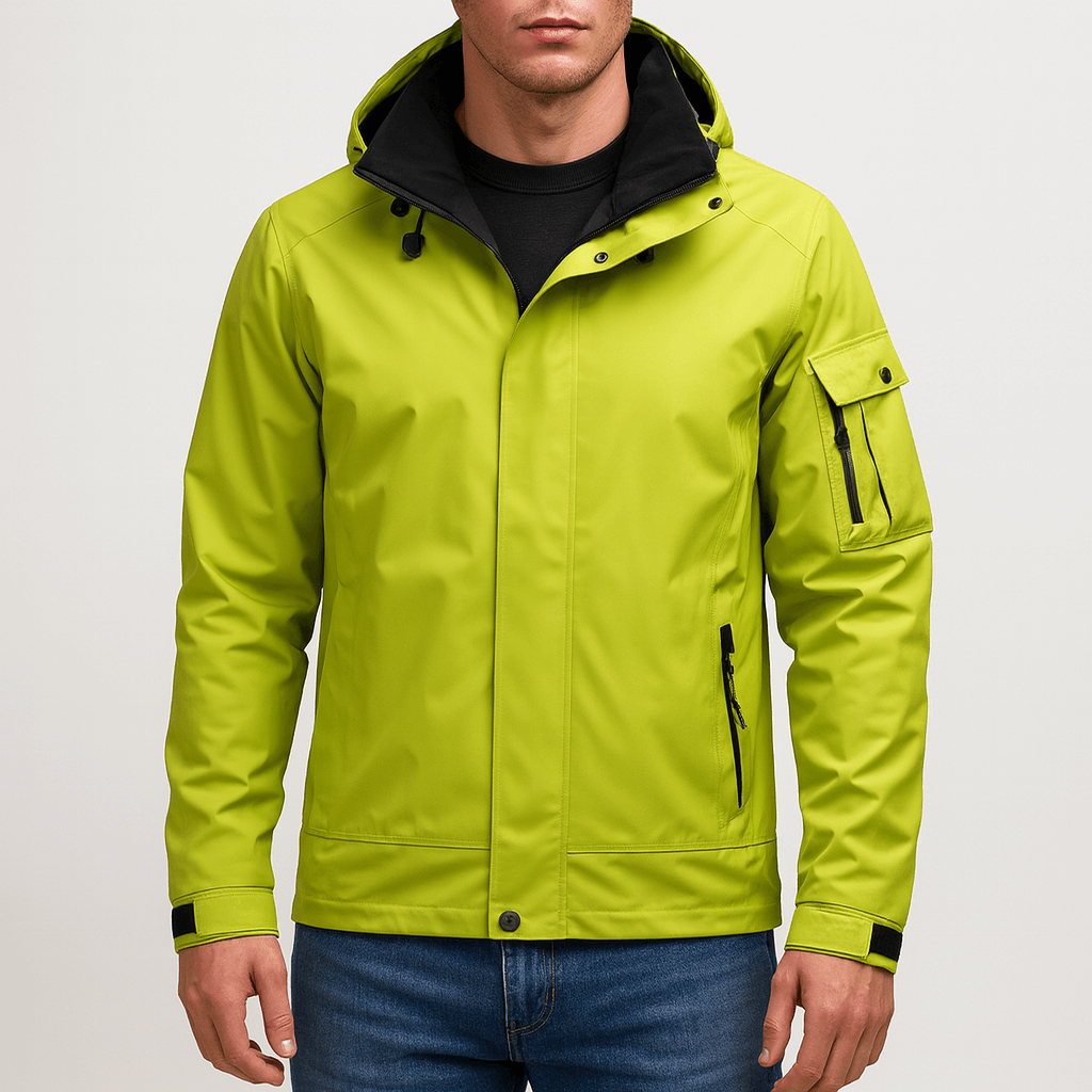 Veste softshell imperméable à capuche pour homme