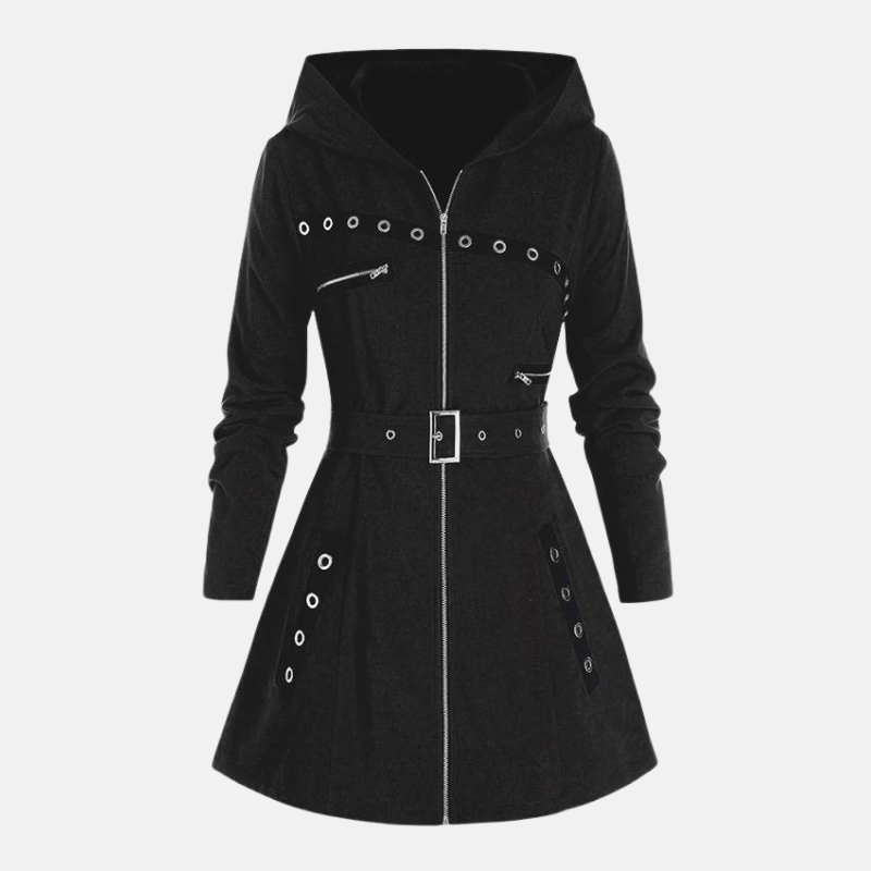 Veste trench cintrée pour femme