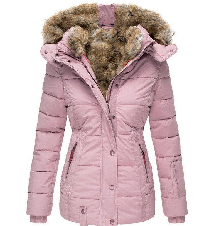 Warmella™ – Manteau Hiver Femme Douillet et Imperméable
