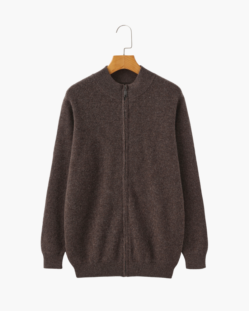 Gilet en laine doux marine homme