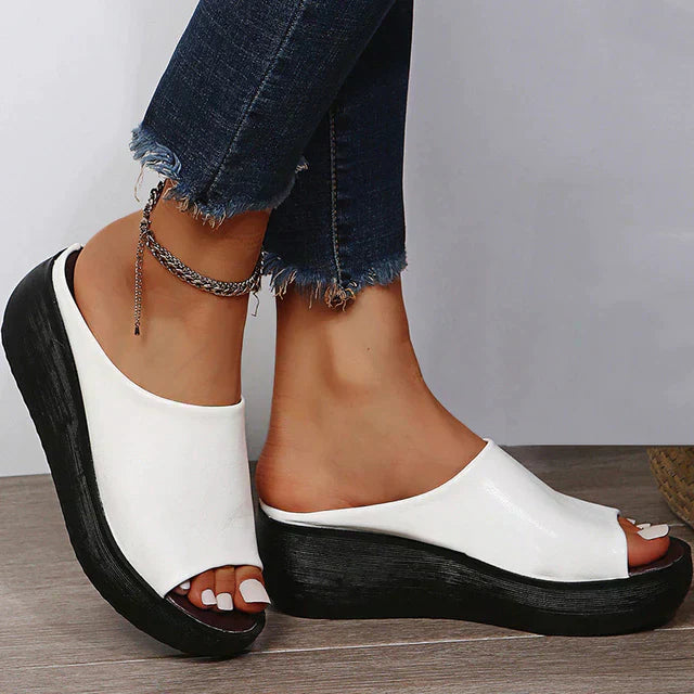 Sandales Rouge Vif Été