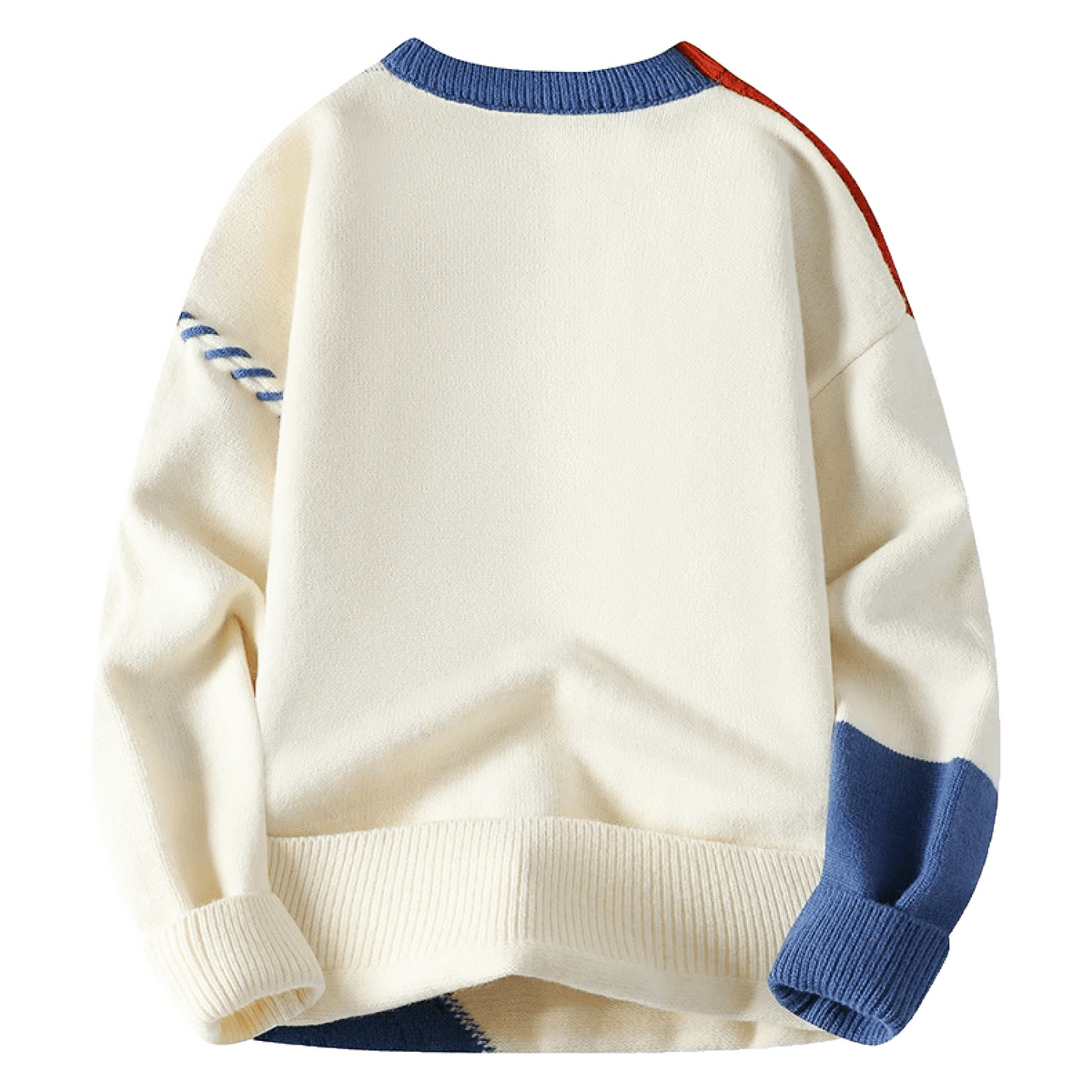 Pull à Motifs Hiver pour Homme Slim Fit