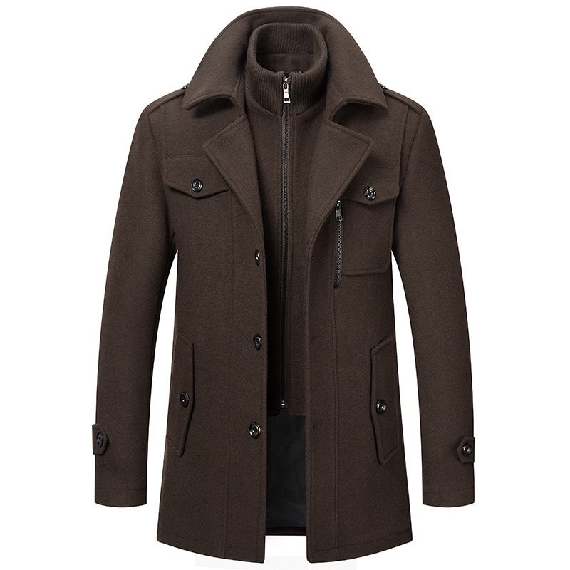 Manteau Homme Élégant et Polyvalent