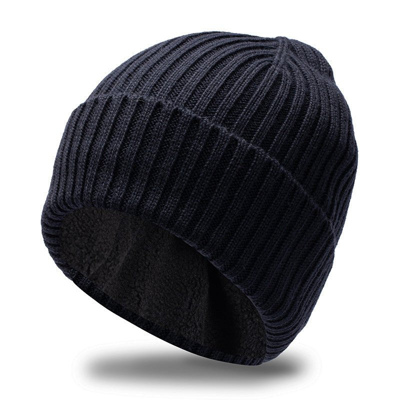 Bonnet Tricoté Épais Douillet pour Hiver
