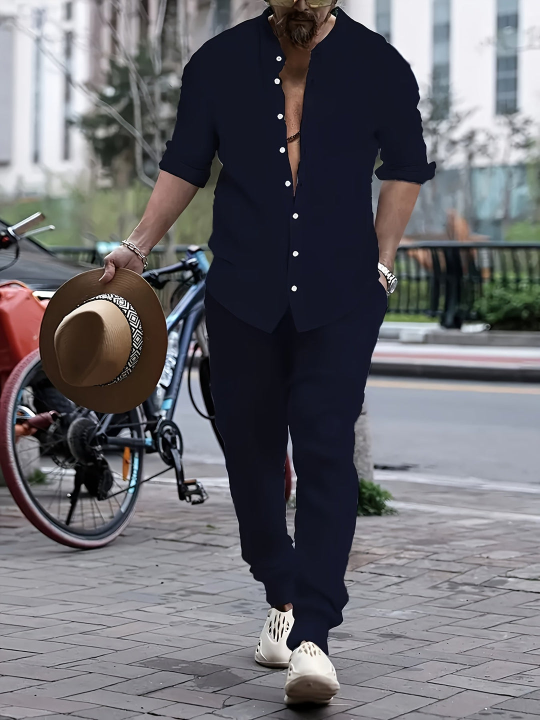 Costume Homme Taille Parfaite Élégant