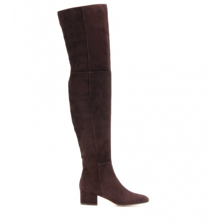 Bottes Hautes Élégantes Femme Automne Hiver