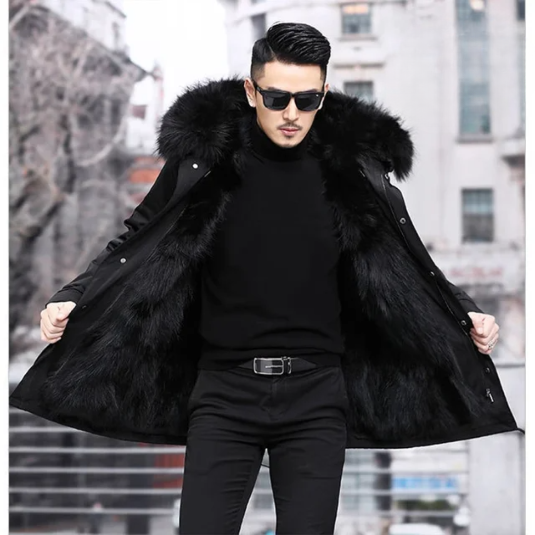 Doudoune Hivernale Homme avec Capuche Chaude