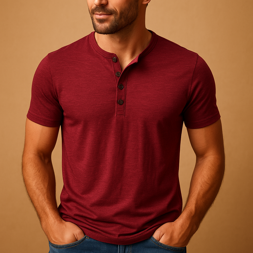 T-shirt Homme Décontracté à Manches Courtes