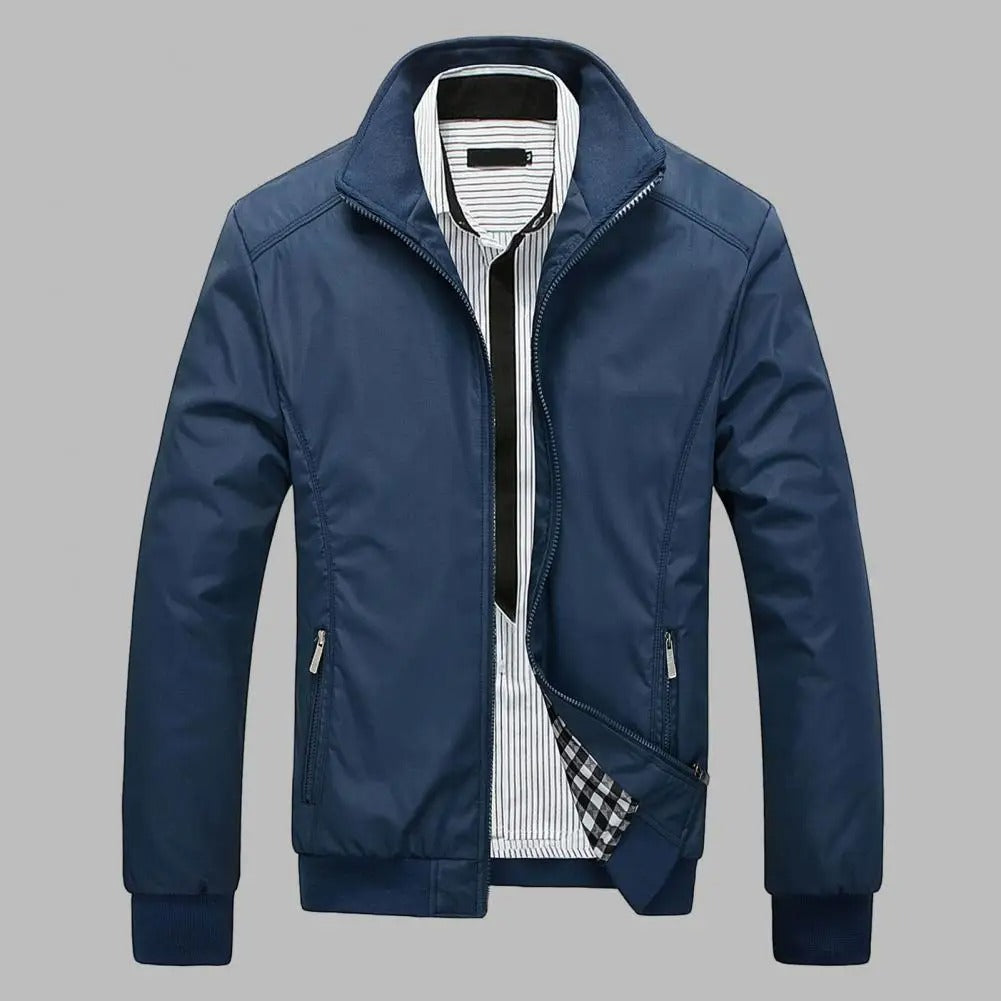 HugoStyle™ – Veste Homme Cintrée en Coton Respirant Élégante & Confortable