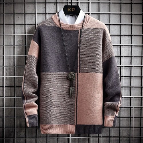 Pull Homme Hiver Très Chauffant – Maille Élégante et Confortable