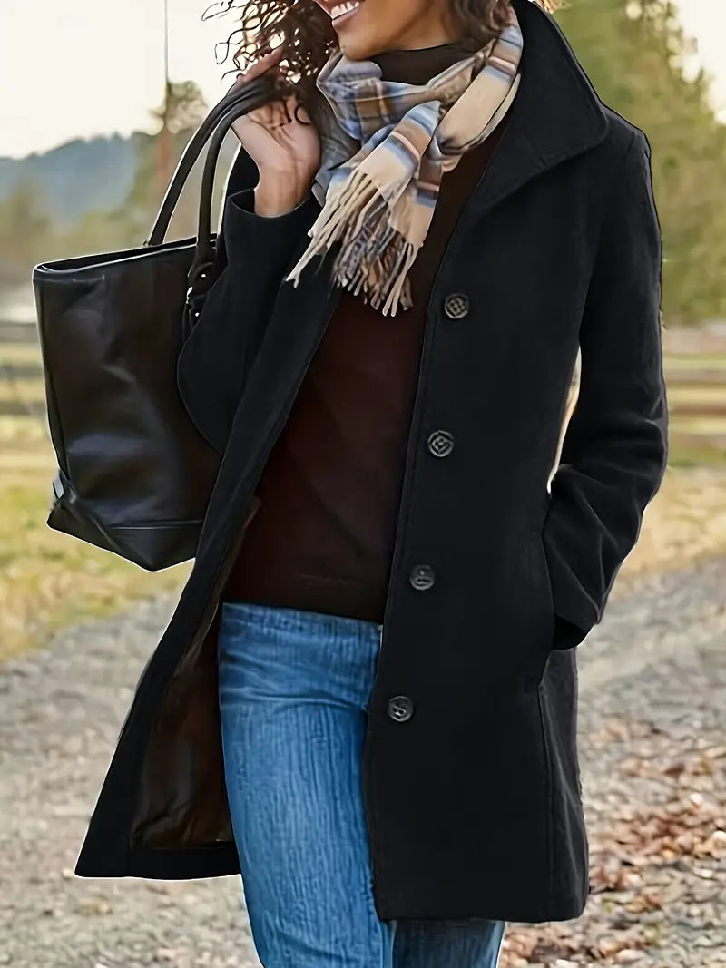 Manteau Femme Hiver Chic avec Doublure Douillette