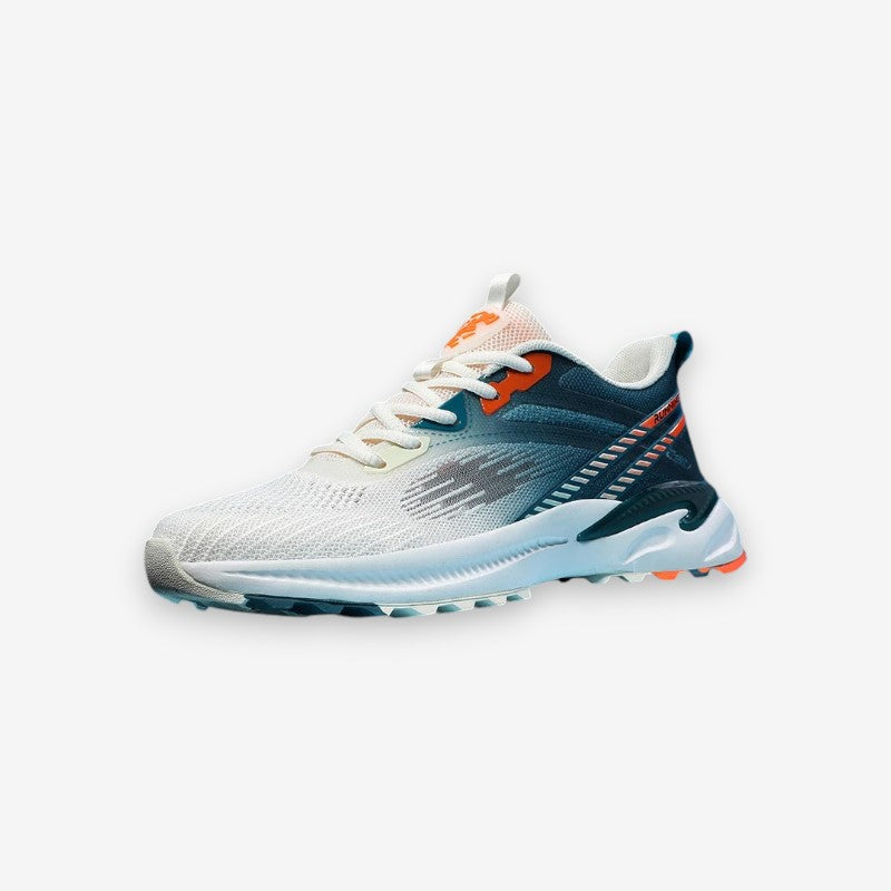 Baskets Sport en Maille Respirante avec Lacets et Semelle Grip