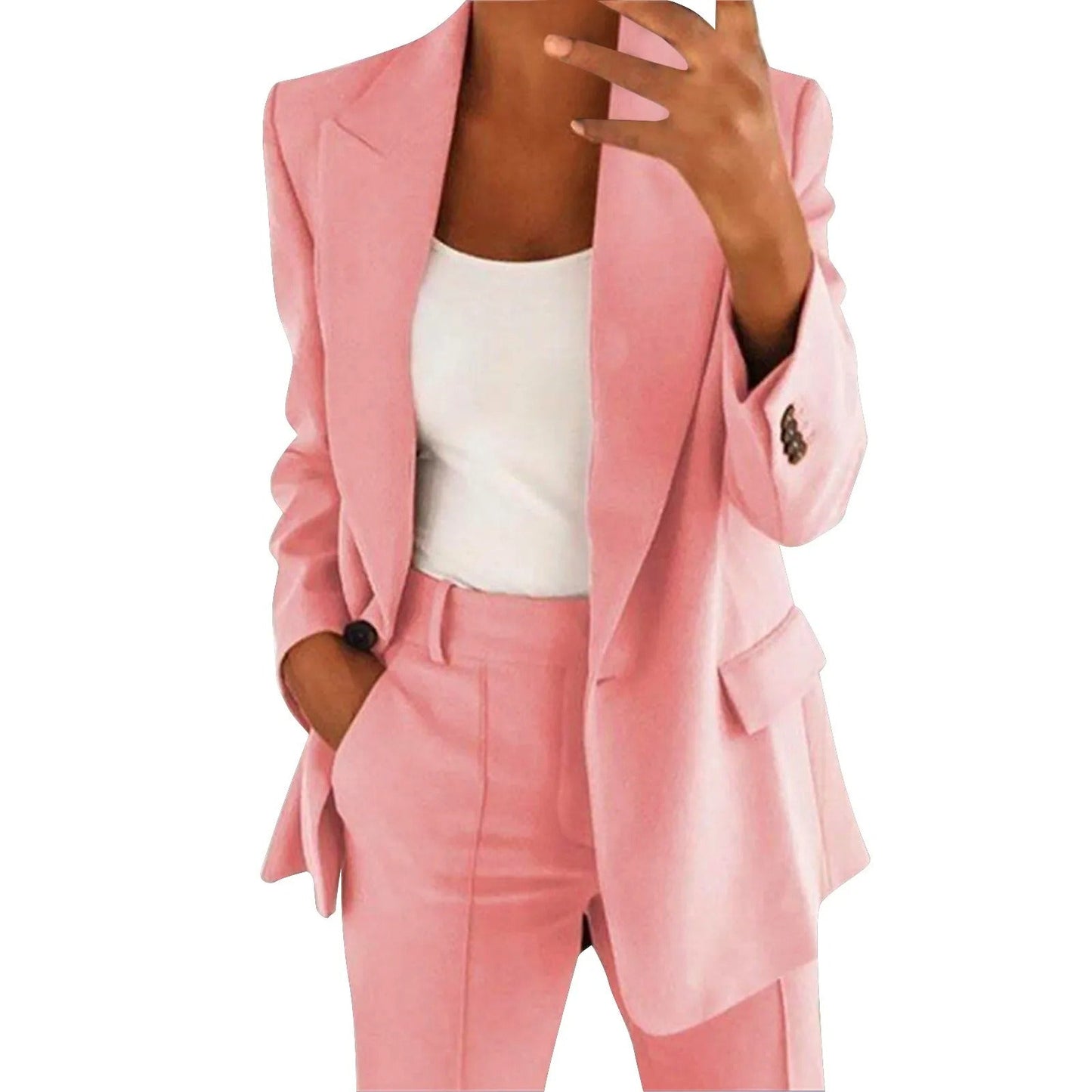 Costume Femme Décontracté Chic